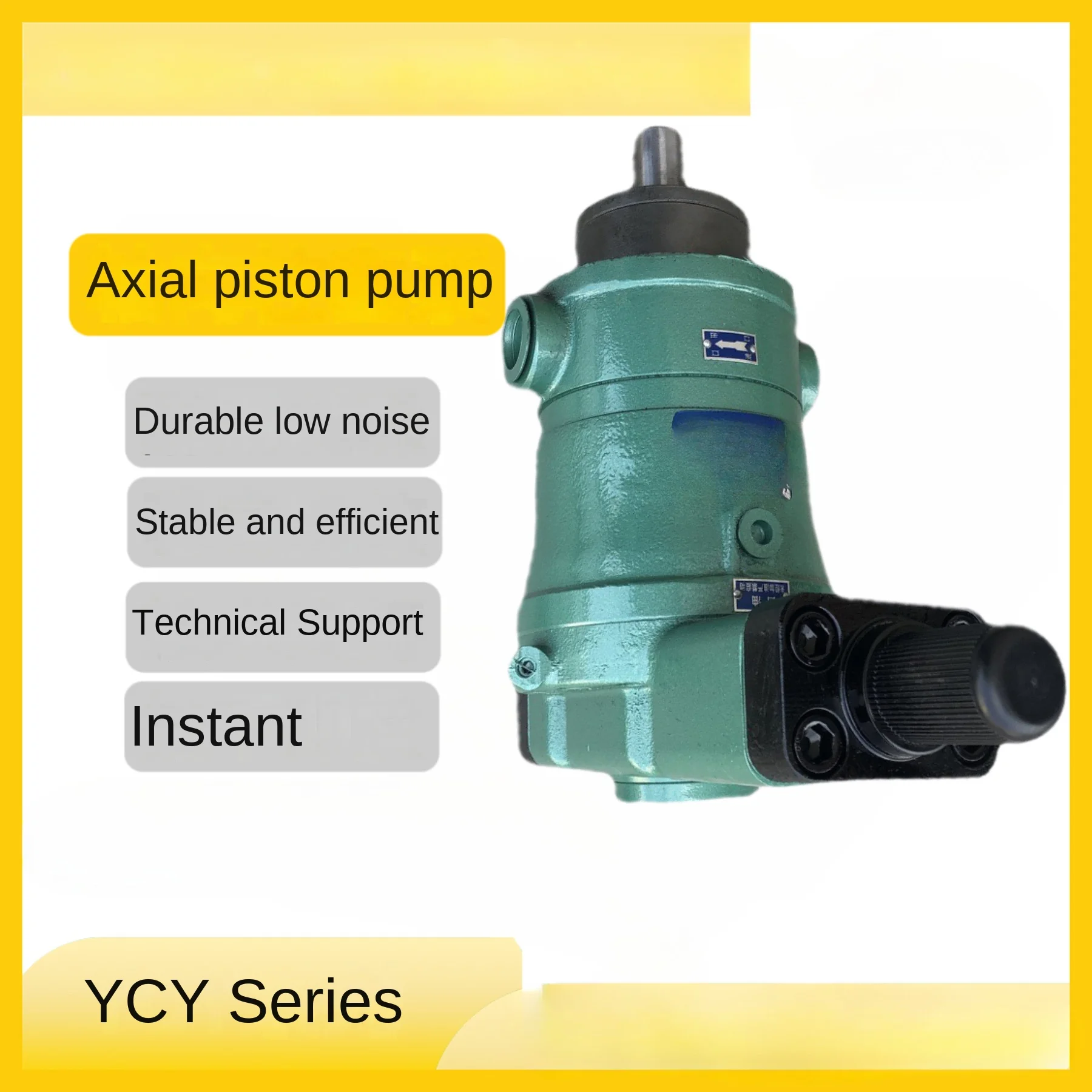 YCY14-1B series, pressure compensated variable pump, axial piston pump, high efficiency hydraulic