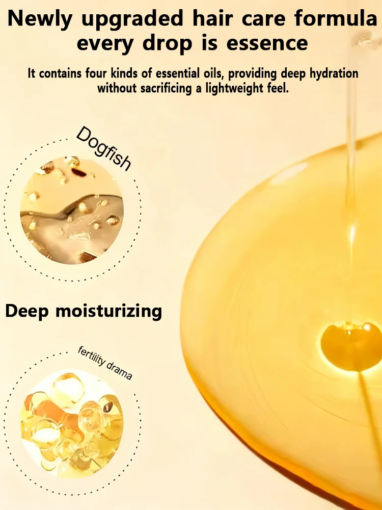 Tratamiento de reparación de daños, suero reparador de cabello para cabello tratado con Color, protector térmico, tratamiento de puntas abiertas, cuidado diario, aceite de argán para el cabello