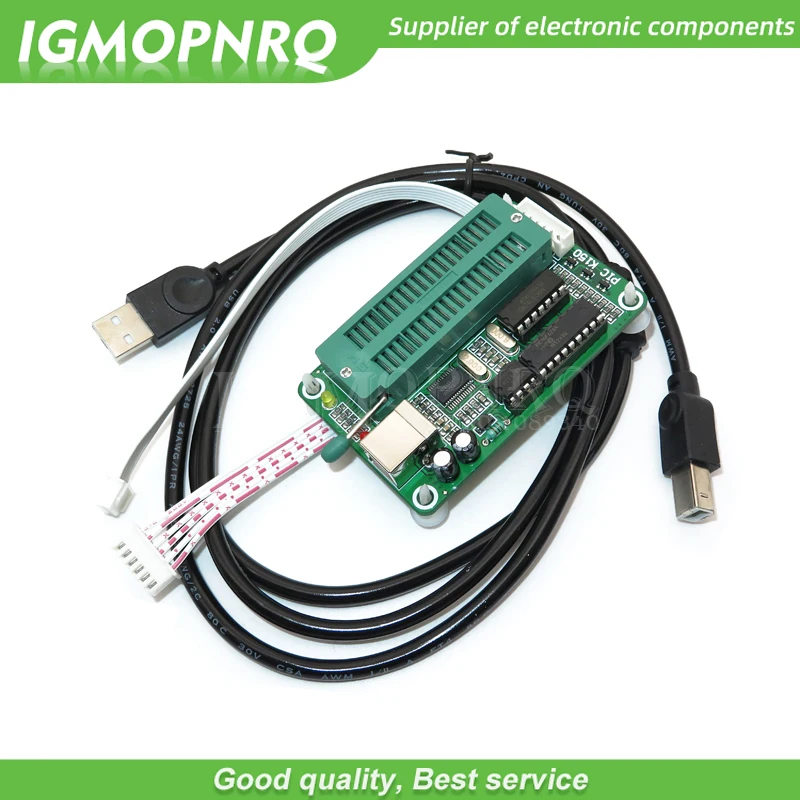 1Set PIC Microcontroller USB Automatic Programming Programmer K150 + ICSP Cable