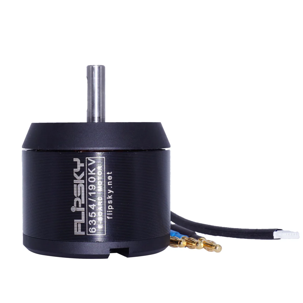 6354 190KV 2450W DC محرك سكوتر الحسي، محرك سيارة التحكم عن بعد للدراجة الجبلية