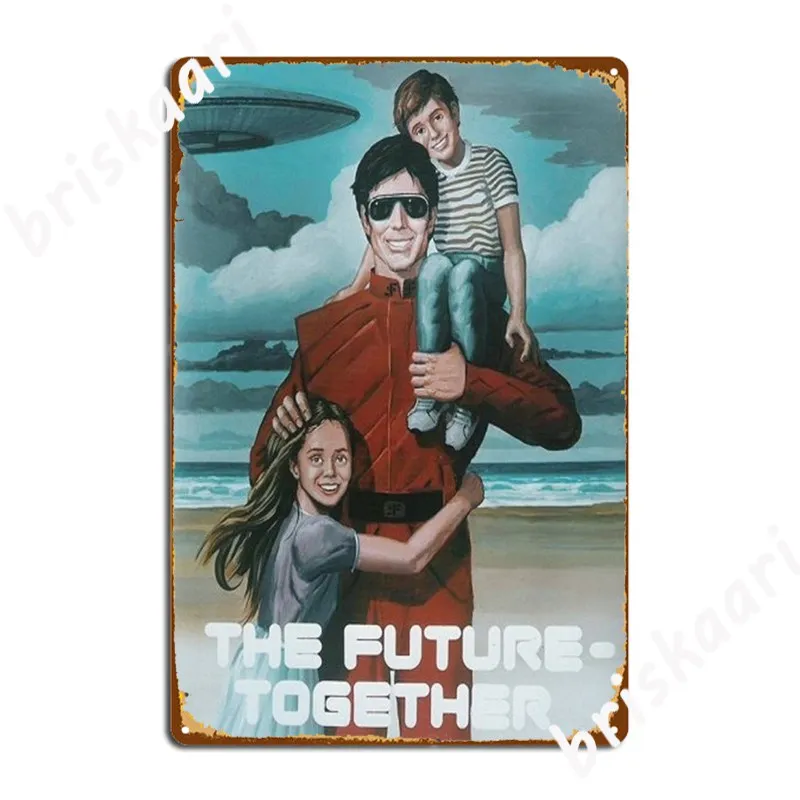 V The Visitor Poster Propaganda The Future Together Metal Plaque Poster Printing Living Room Tin Sign Poster