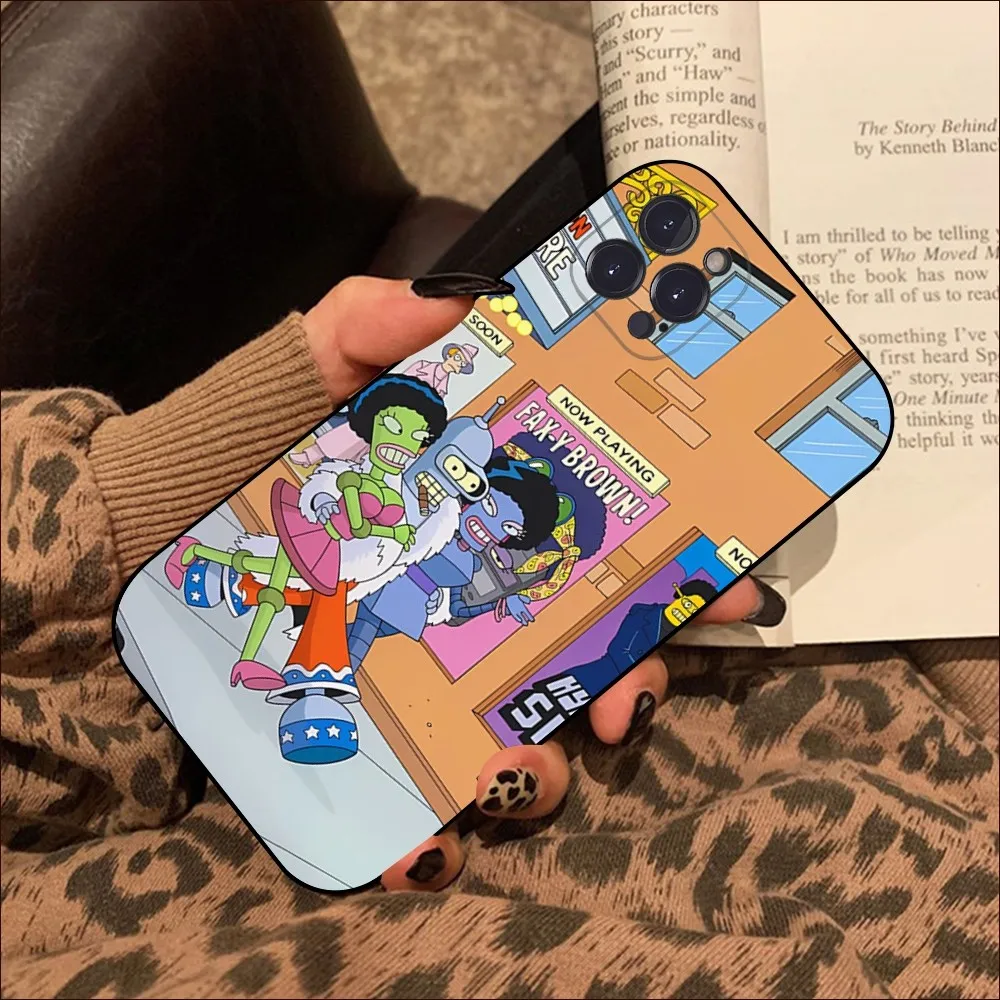 Cute F-Futurama For Kid Phone Case For IPhone 15 14 11 12 13 Mini Pro XS Max Cover 6 7 8 Plus X XR SE 2020 Funda Shell