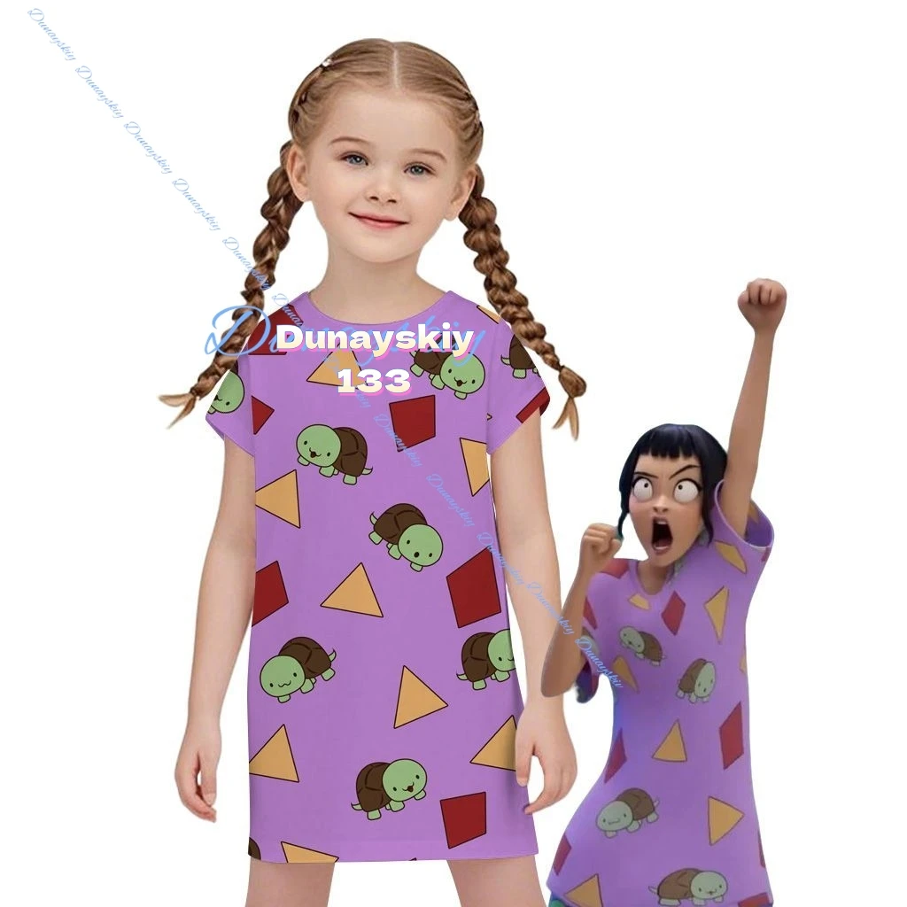 키즈 & 성인용 케이팝 조이 미라 악마사냥꾼 코스프레 의상 - 2025년 영화 롤플레잉, 할로윈 & 파티용 보라색 파자마 드레스