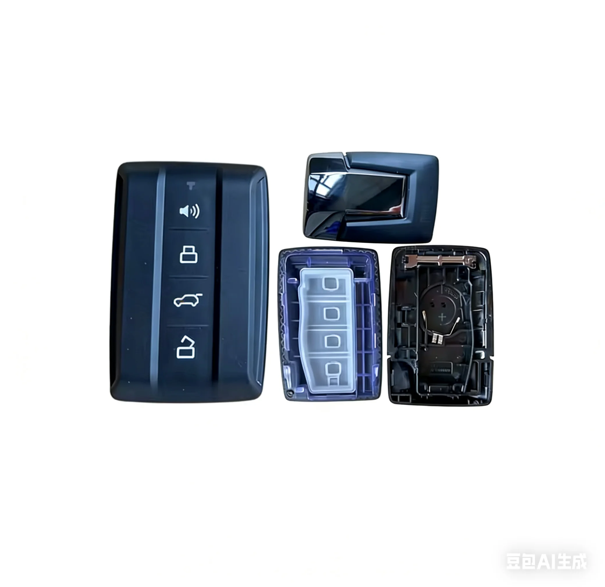 original Smart Car Key For Great Wall GWM TANK 400 300 500 700 4A Chip 433Mhz 4 Buttons Original KEY Shell 2021 - 2025