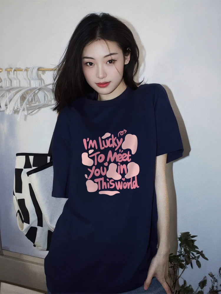 슬리브 그래픽 T 탑 의류 인쇄 티셔츠, 커플 선물, 커플 티셔츠, 허니문, 스위트 커플