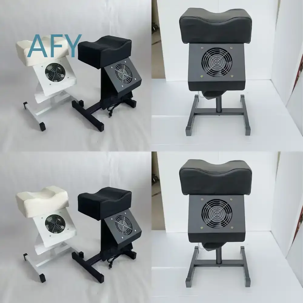 2025 Pedicure Stool with Fan Adjustable Pedicure Support Nail Dust Collector Nail Vacuum Cleaner for Pedicure Chair for Nail
