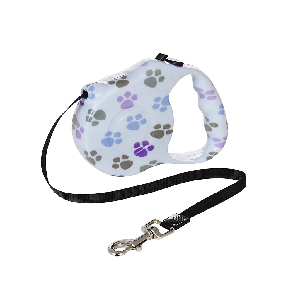3M/5M Durable Dog Leash Automatic Retractable Nylon Pet Harness/Collar Extension Puppy Walking Running Lead Roulette Pet Supply