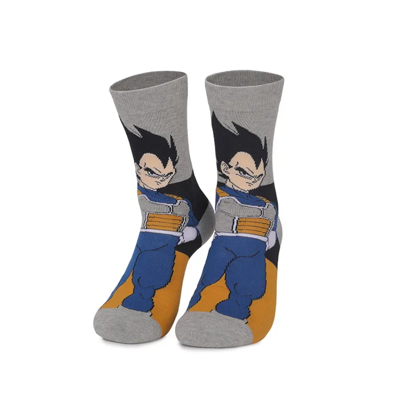 Dragon Ball Son Goku Anime Socks Cartoon Tube Sock Unisex Cosplay Birthday Xmas Gifts Adult Socks Hip Hop Funny Socks Gifts