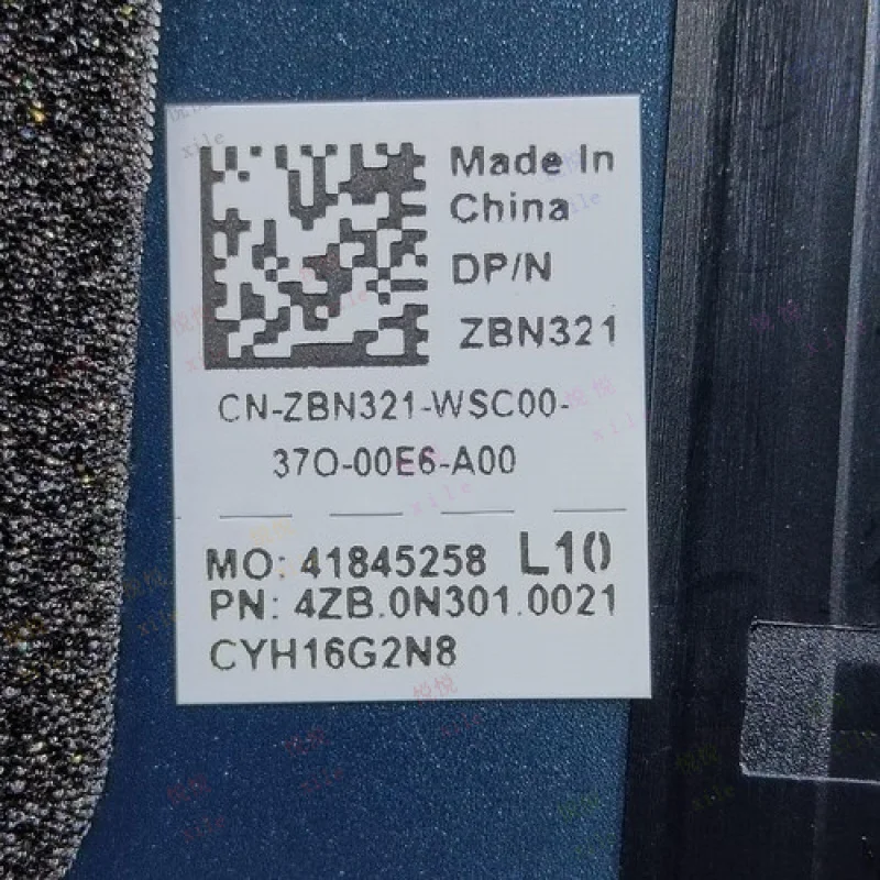 

LL For Dell Inspiron 16 Plus 7610 LCD Top case Back Cover Hinges 0HNYF4 Blue