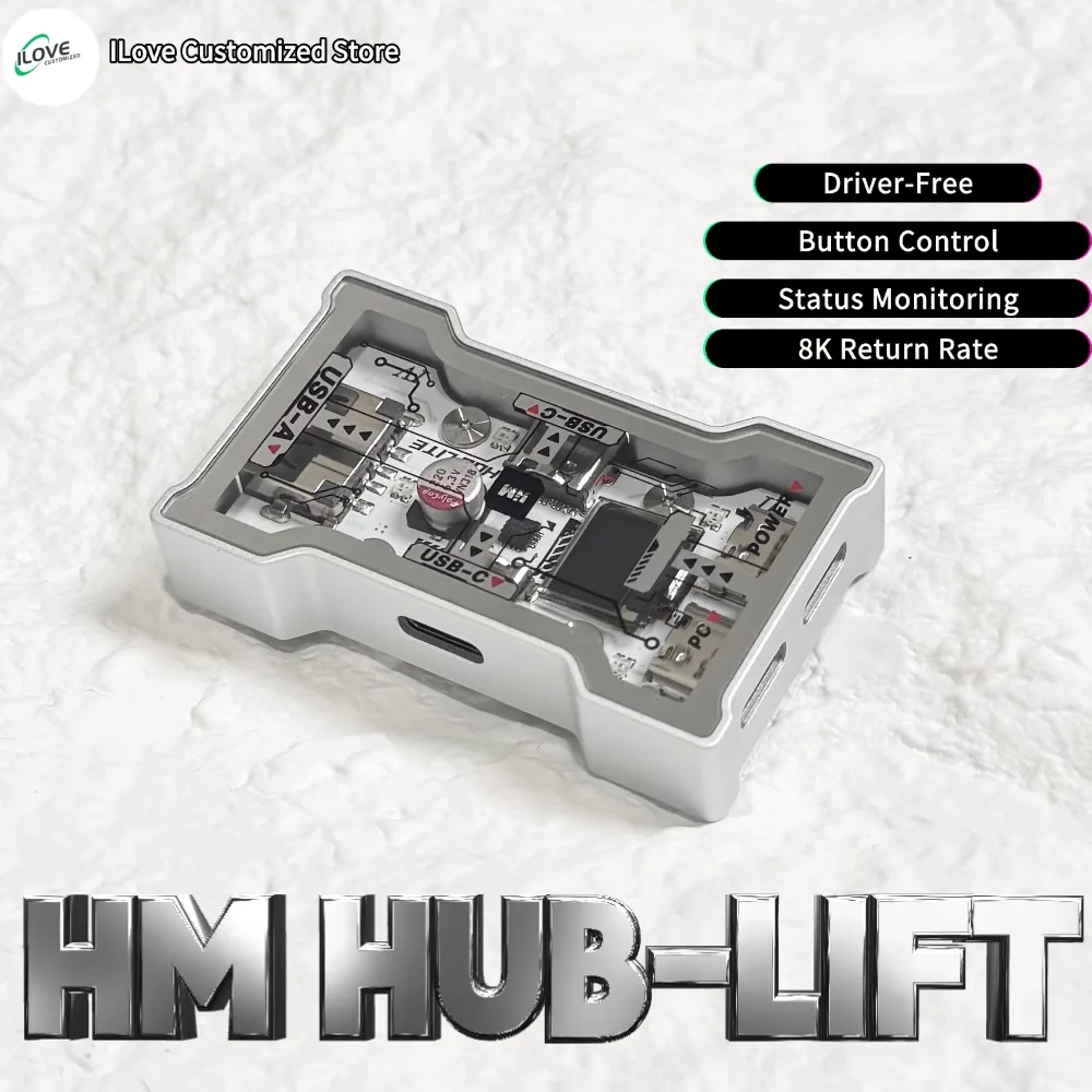 hub-gamer-hm-hub-lite-8k-com-teclado-magnetico-hub-dedicado-um-para-tres-com-saida-de-alimentacao-independente-2-portas-tipo-c-e-1-usb