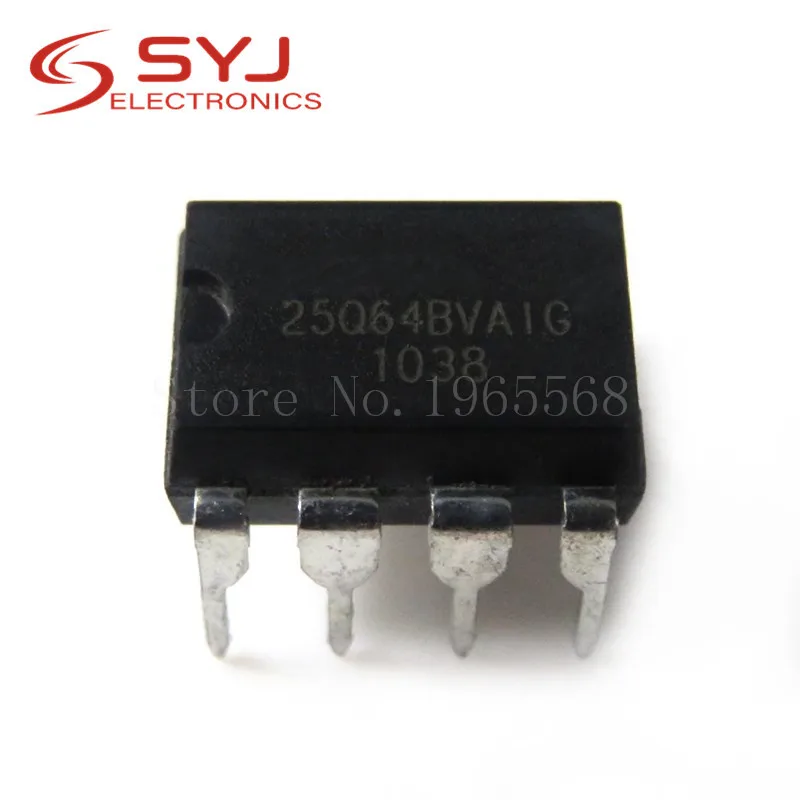 5pcs/lot W25Q64FVAIG W25Q64FVAIQ 25Q64FVAIG W25Q64BVAIG 25Q64BVAIG 25Q64 W25Q64 DIP-8 In Stock