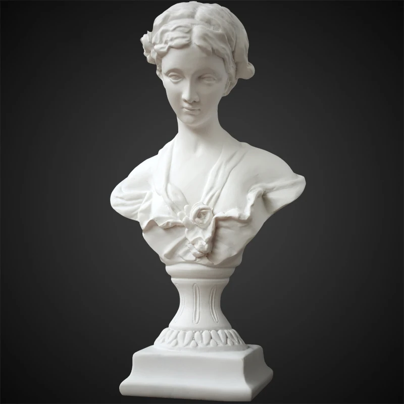 Girl Venus plaster statue ornaments Nordic Home decoration character avatar statue resin sculpture artwork student sketch props