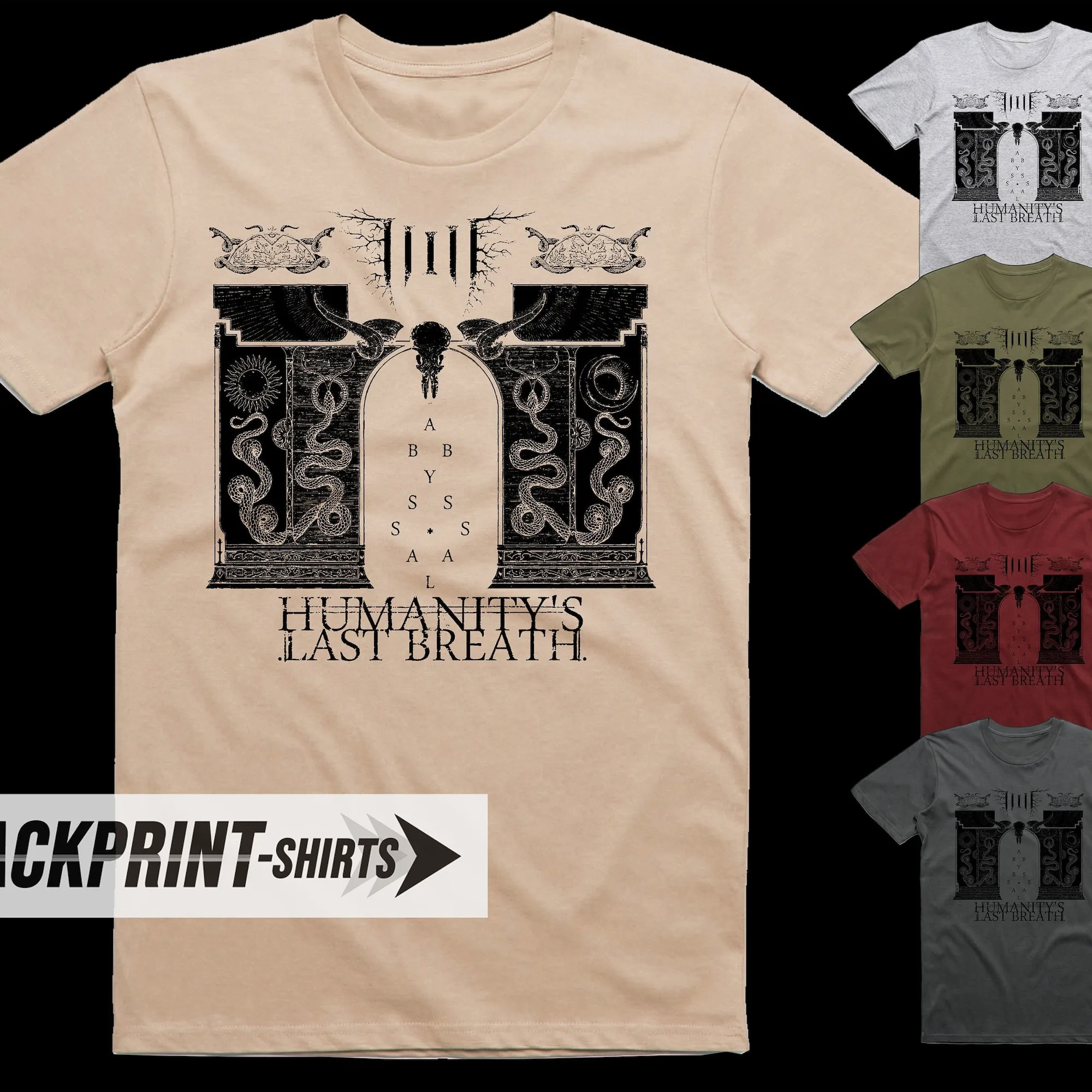 Футболка мужская из хлопка с надписью «Last Breath», 18 цветов