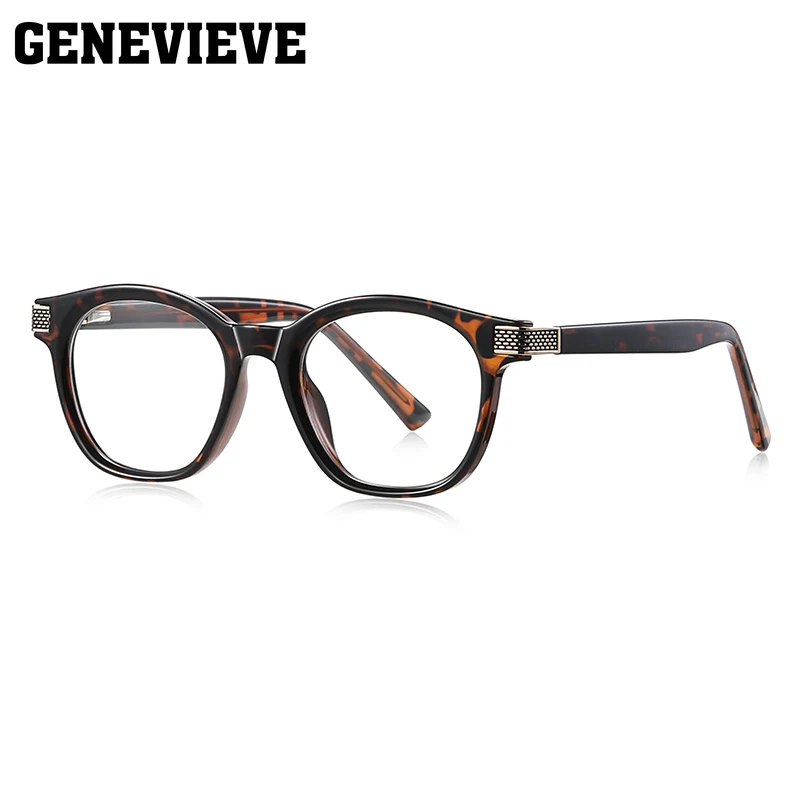 جنيف تصميم كلاسيكي بيضاوي بسيط للرجال والنساء مضاد للضوء الأزرق نظارات قراءة فوتوكروميك وصفة طبية قابلة للتخصيص LS107 #6