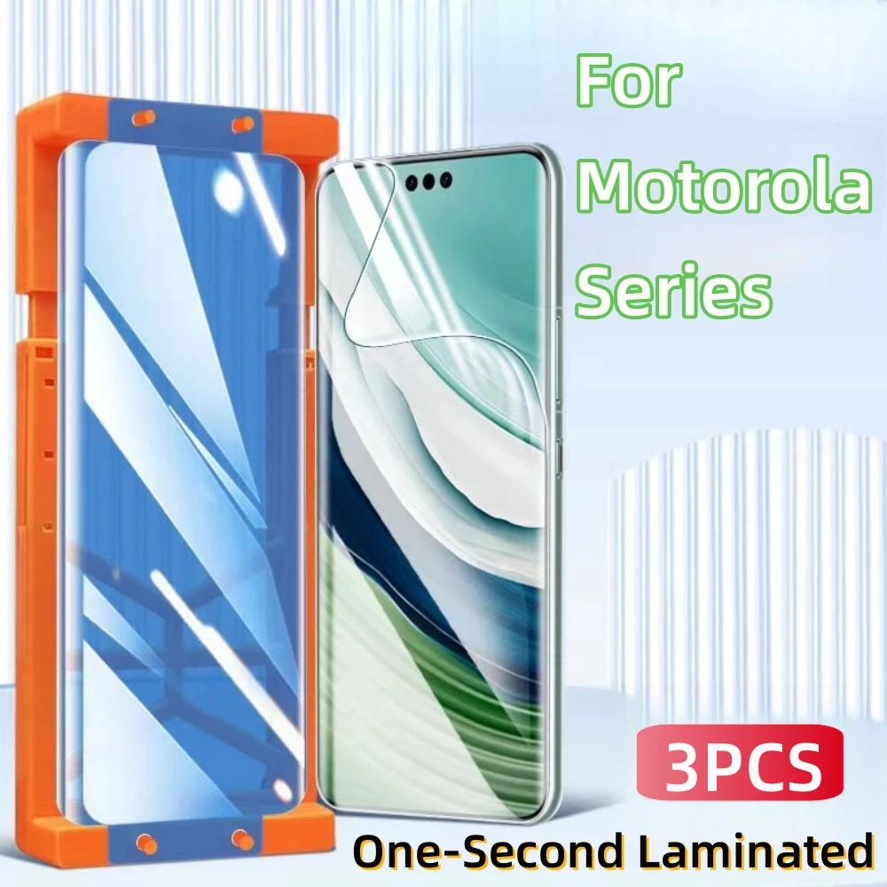 

3Pcs For Motorola X40 X30 Moto Edge 40 30 S30 Ultra Pro Fusion Screen Protector Protective With Install Kit Not Tempered Glass