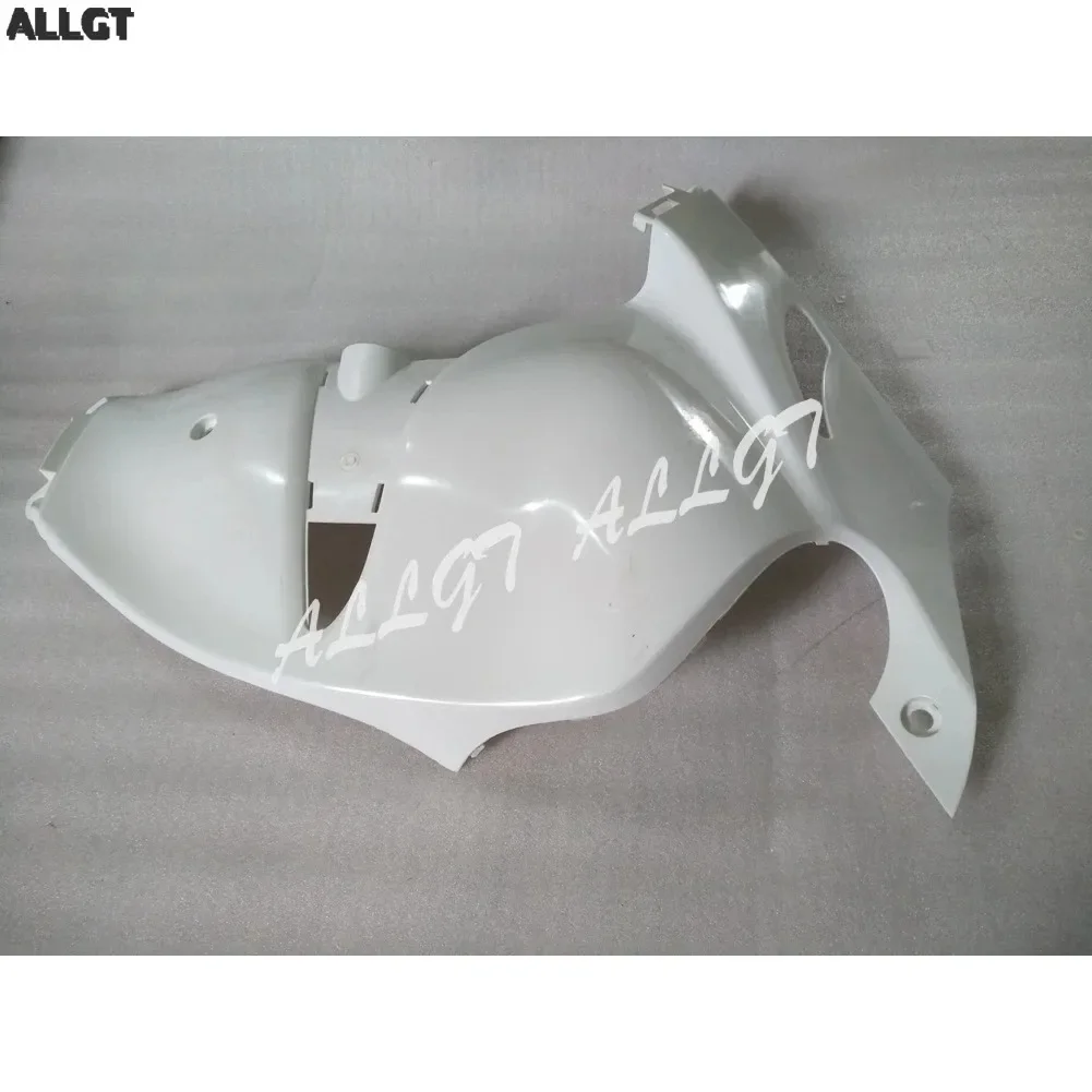 غطاء هدية جديد من الجانب الأيسر السفلي والجانب الأيمن مناسب لسوزوكي 2008-2014 GSX1300R هايابوسا أبيض غير مطلي
