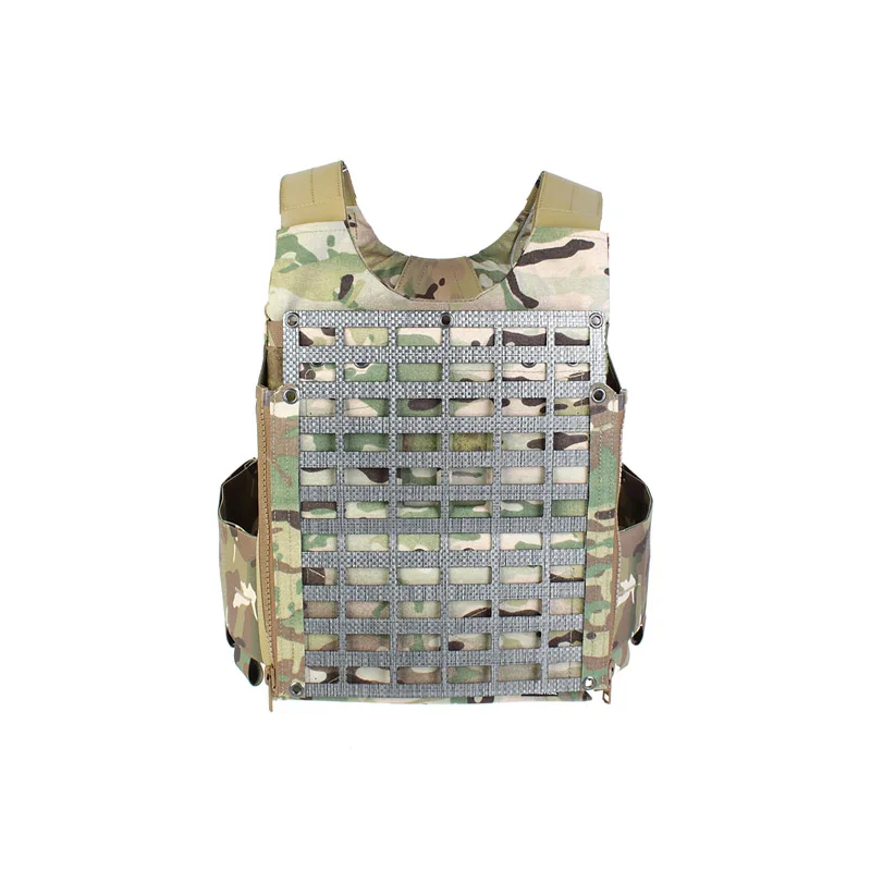 Tactical Vest LV119 OVERT Special Zipper MOLLE Back Panel TEGRIS Camouflage Hunting Acessories Panle