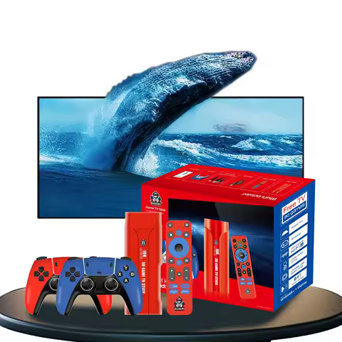 G1 Dual System 8K WIFI 2.4G/5G 3D Game Stick Retro Video Games Console Android 13.0 Game TV Box 64G Oubler Rocker 28000+ Games