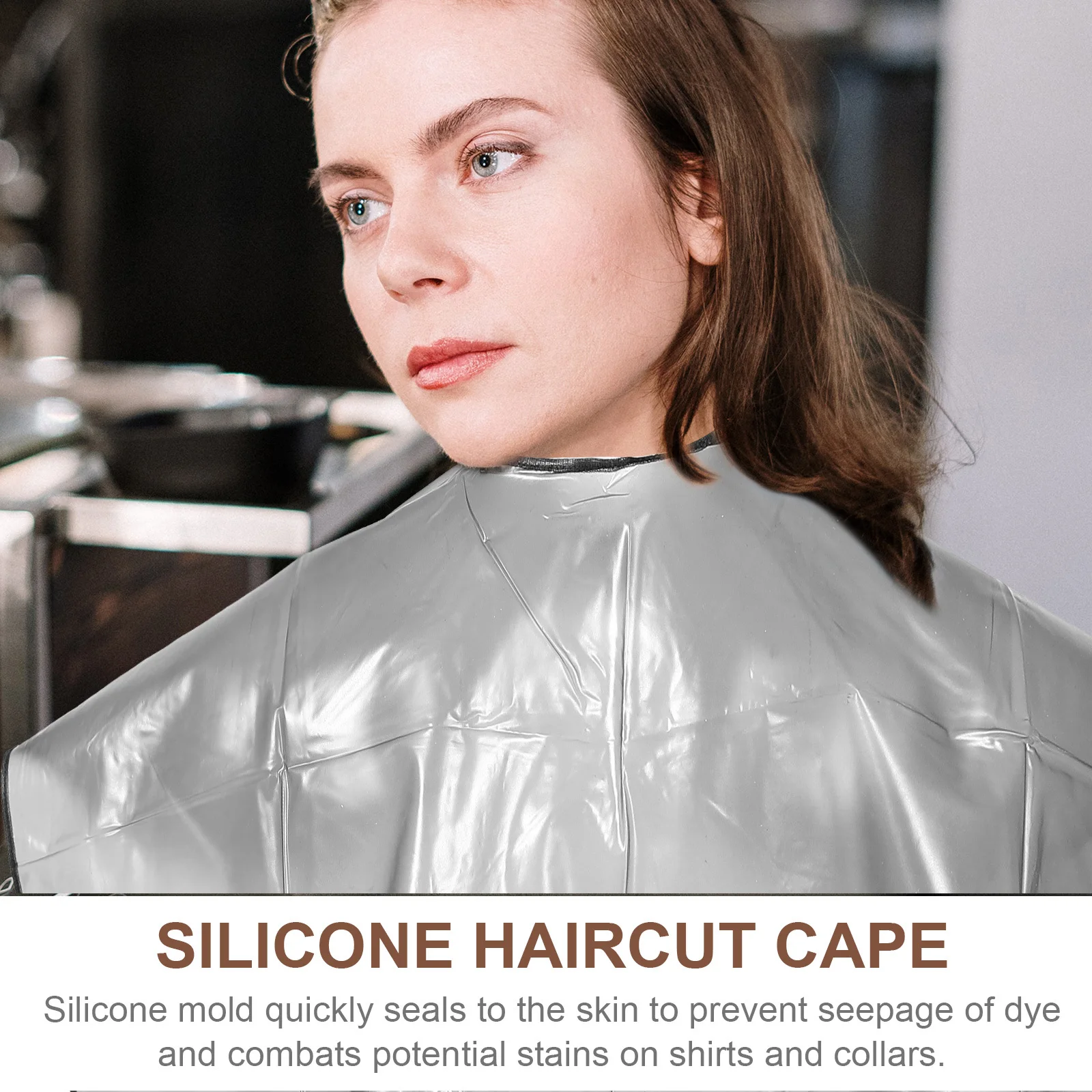 

Waterproof Dye Hair Color For Stylist Barber Apron Salon Hairdresser Makeup Apron For Women Men Easy Clean Unisex Design