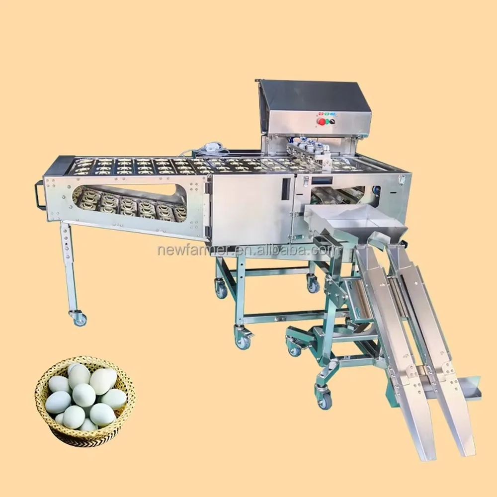Automatic Salted Egg Breaking Machine Industrial Duck Egg Processing Equipment High Efficiency Egg Yolk Separator