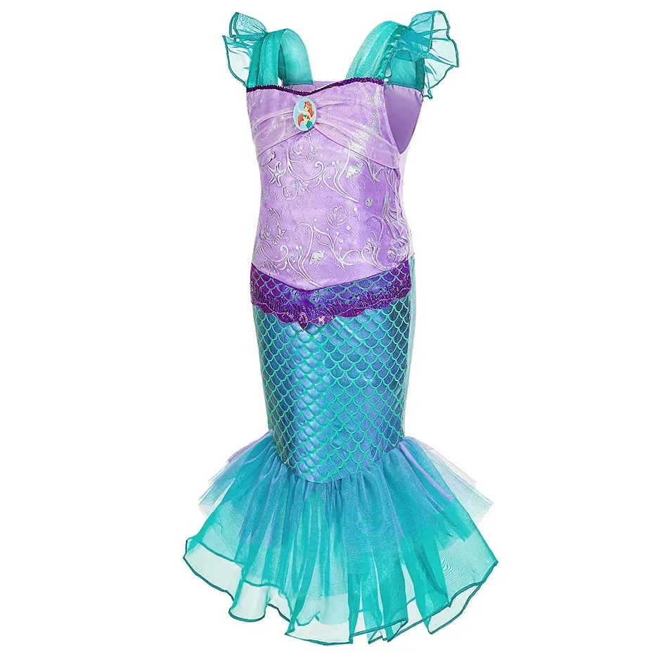 Mermaid Dress for Girls Kid Children