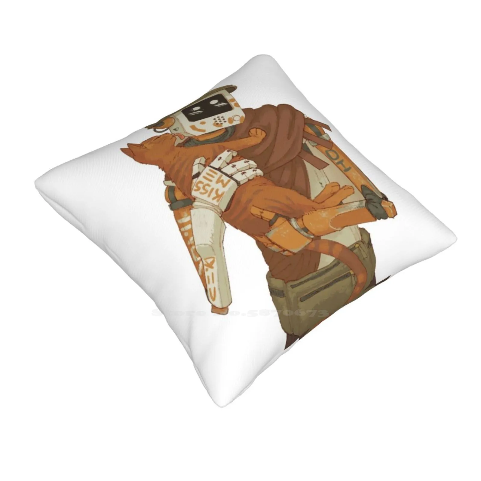 Stray Game Funny Cute Decor Square Pillowcase Stray Game Stray Game Stray Game Stray Game Stray Game Stray Game Stray Game