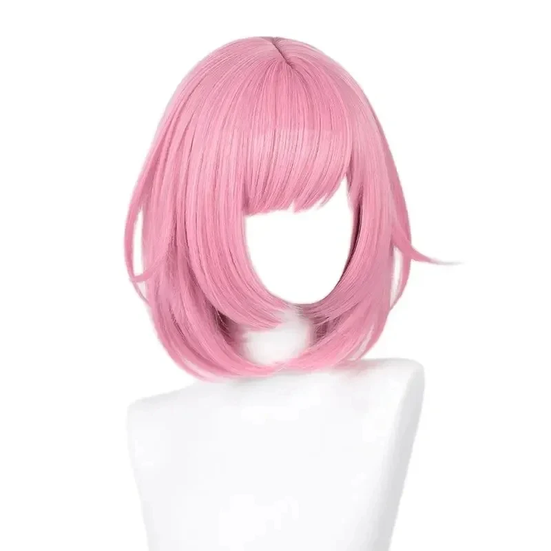 

6'h\b/5;e,8\v,5/Project SEKAI COLORFUL STAGE! Ootori Cosplay Wig Emu Short Pink Heat Resistant Synthetic Wigs Animd;5'b\7/m'