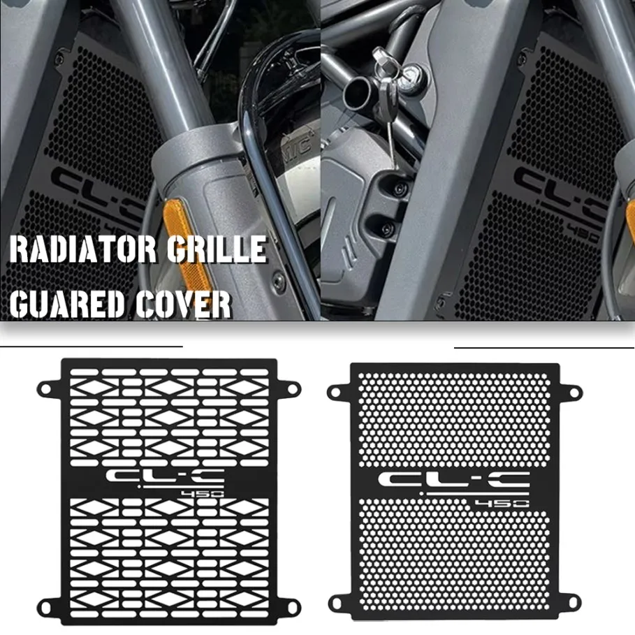 

2024 2025 Radiator Grille Guard Cover Protection For CFMOTO CF MOTO CLC 450 Bobber 450 CL-C Bobber 450CLC 2023 Motorcycle Parts