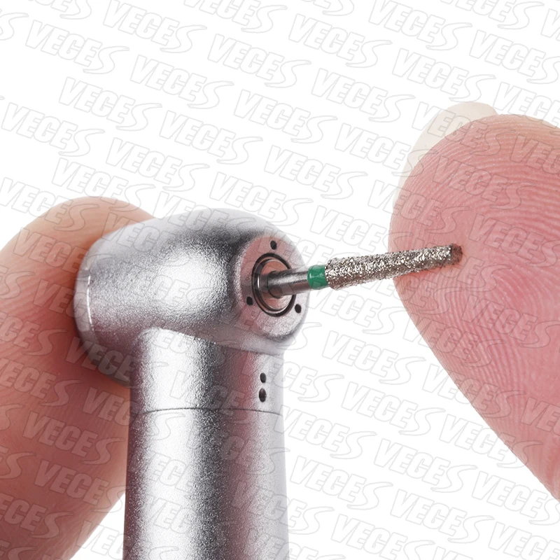 Broca de diamante dental, Handpieces de alta velocidade, Grit Burs para preparação de dentes, série TF, endodôntico, tipo TF, FG, 1,6mm