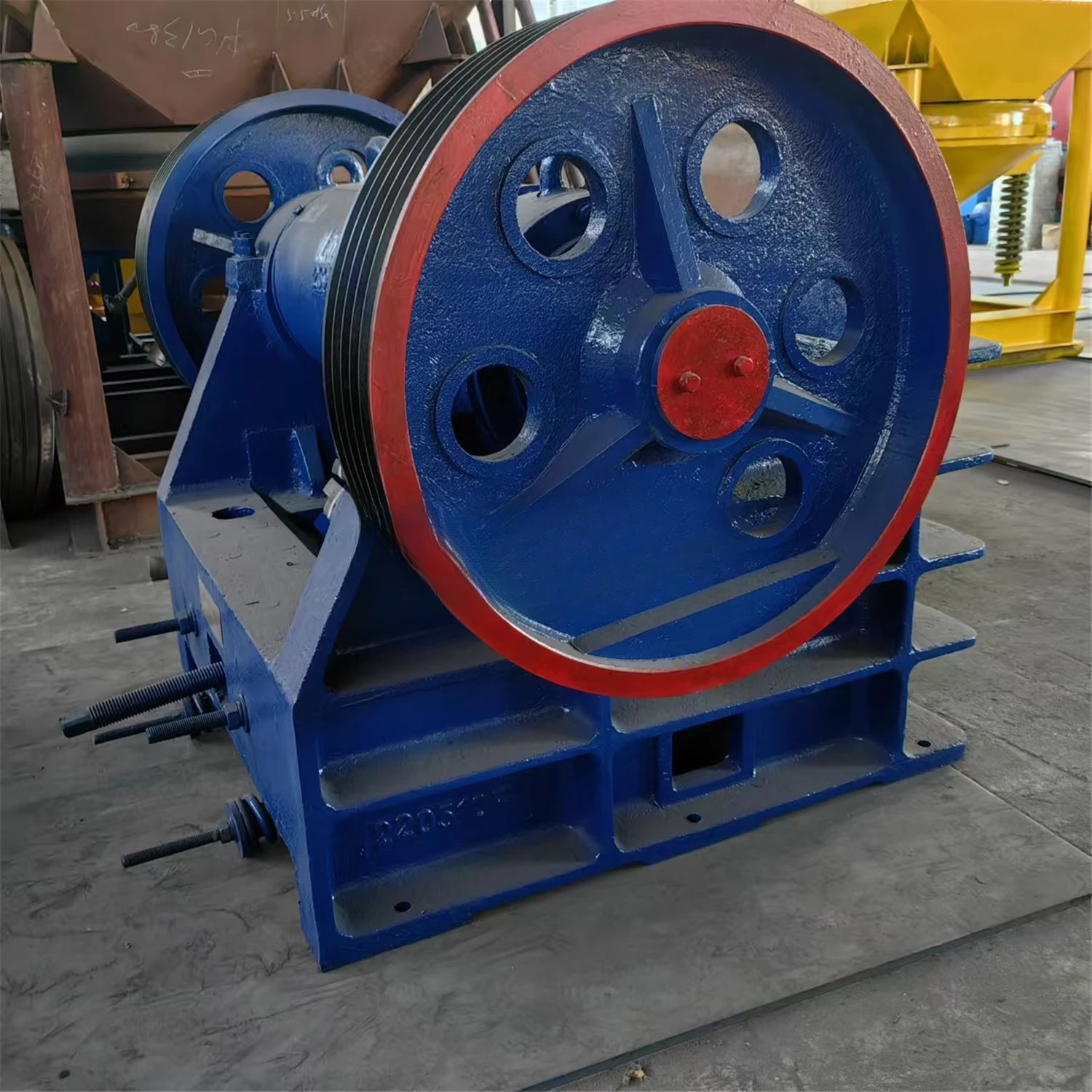 Frantoio a mascelle fine grande tipo 250×50