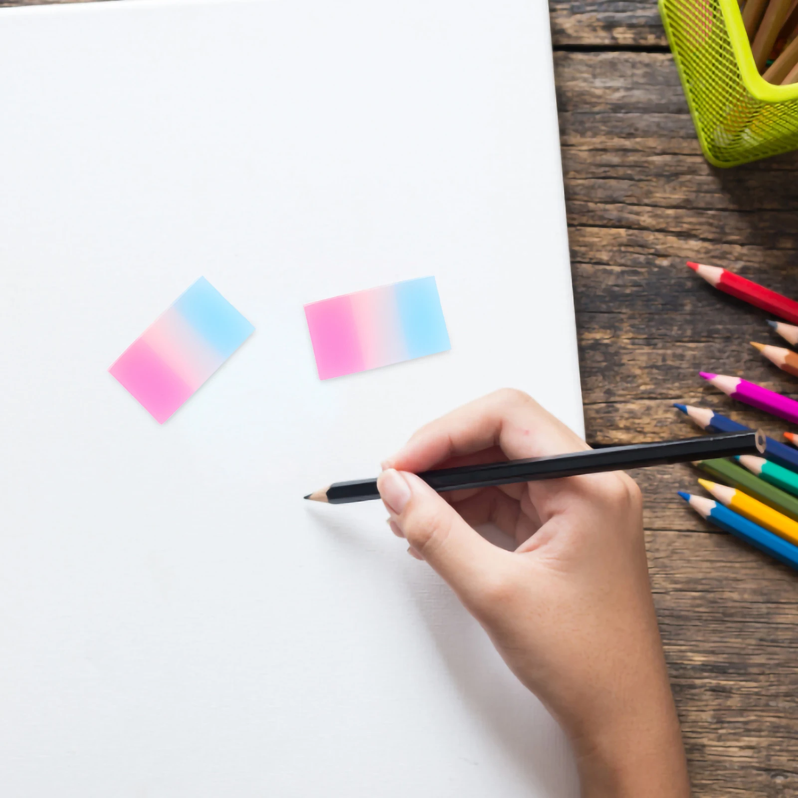 

36Pcs Jelly Erasers Bulk Delicate Colored Pencil Erasers for Drawing Office Party Favors Pencil Eraser Jelly Eraser