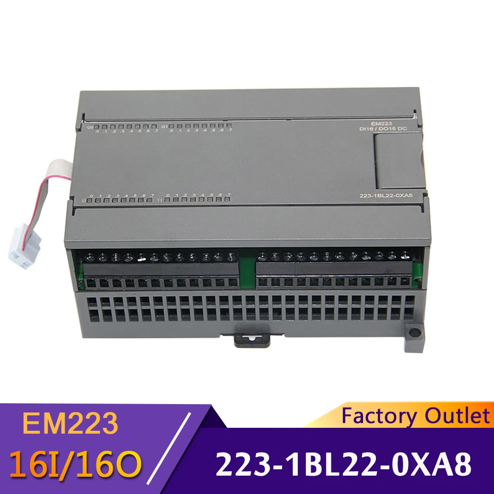 

EM223 AMX 223-1BL22-0XA0 16I/16O Compatible S7-200 PLC Digital Module 6ES7 223-1BL22-0XA0 Transistor Type