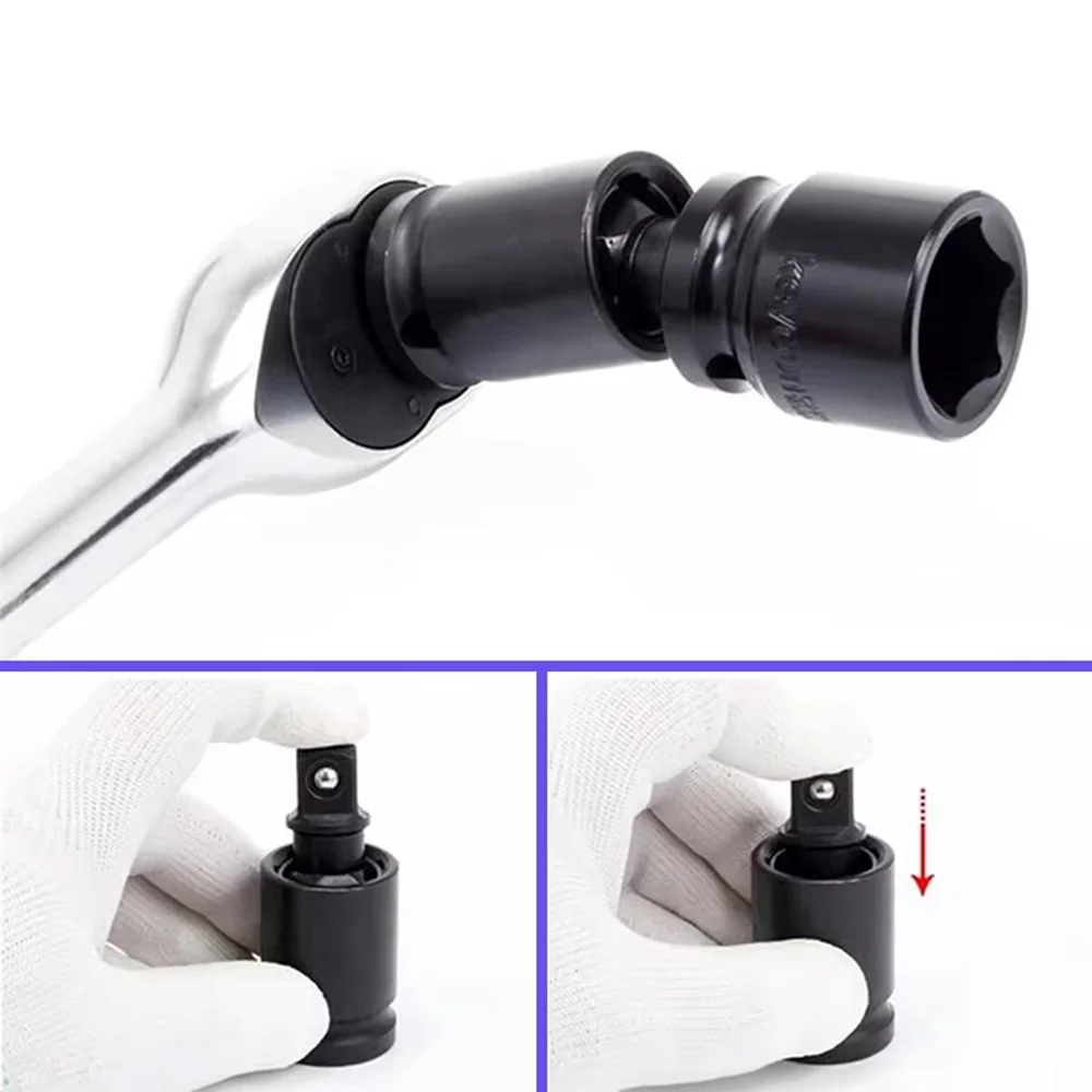 Adaptador conversor de soquete conjunto redutor 1/2 a 3/8 3/8 a 1/4 3/4 to1/2 adaptador de soquete de impacto para carro bicicleta ferramenta de reparo de garagem