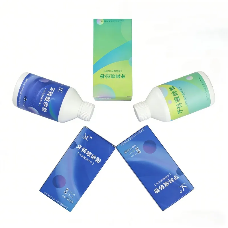 

Dental Gum Sandblasting Powder Sodium Bicarbonate Glycine Erythritol Lemon Flavored Dental Specialized Oral Cleaning Care Tools