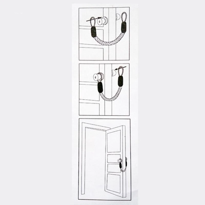 

Child Friendly Door Restraint Rope Door Stop Cord Wire for Keep Door Open