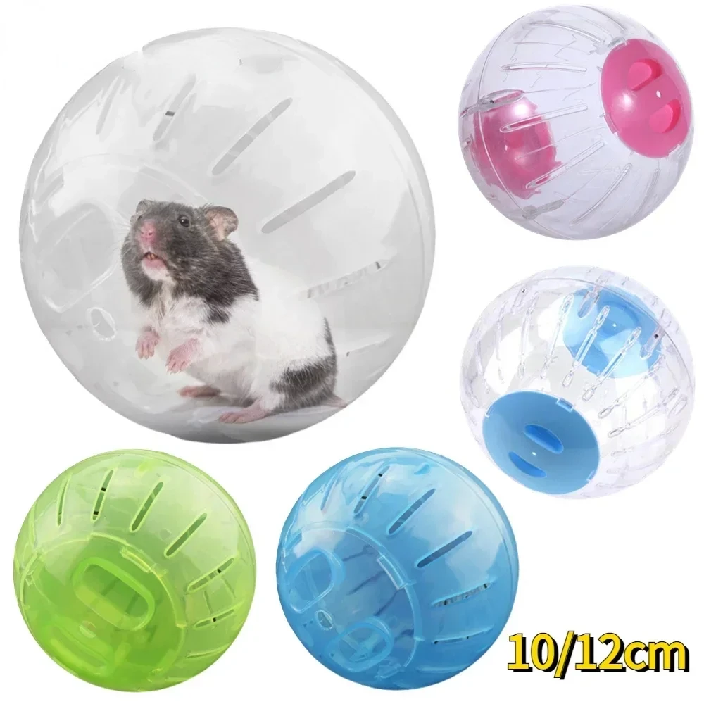 

10/12cm Hamster Sport Ball Grounder Rat Small Pet Rodent Mice Jogging Running Hamster Gerbil Exercise Balls Play Toys Accessory