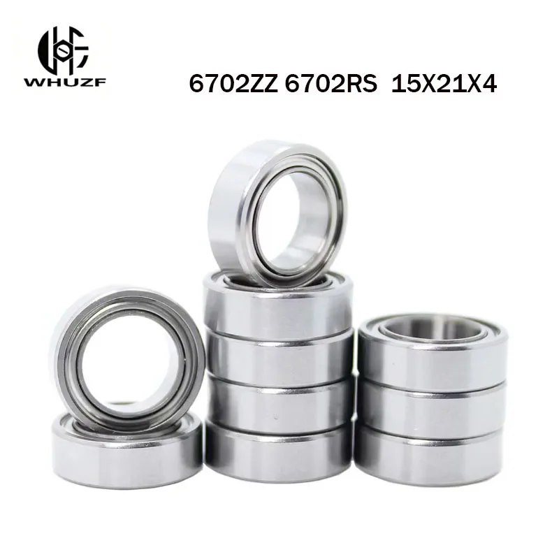 

Подшипник 10 шт. подшипники 6702 61702 ZZ -2Z 2RS LLB 15*21*4 мм ABEC-7 6702 RS Прецизионные шарикоподшипники 베어링