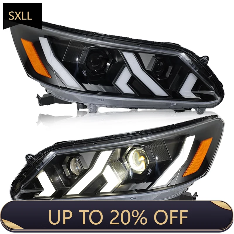 

SXLL 2014-2015 Headlight assembly custom LED daytime running lights