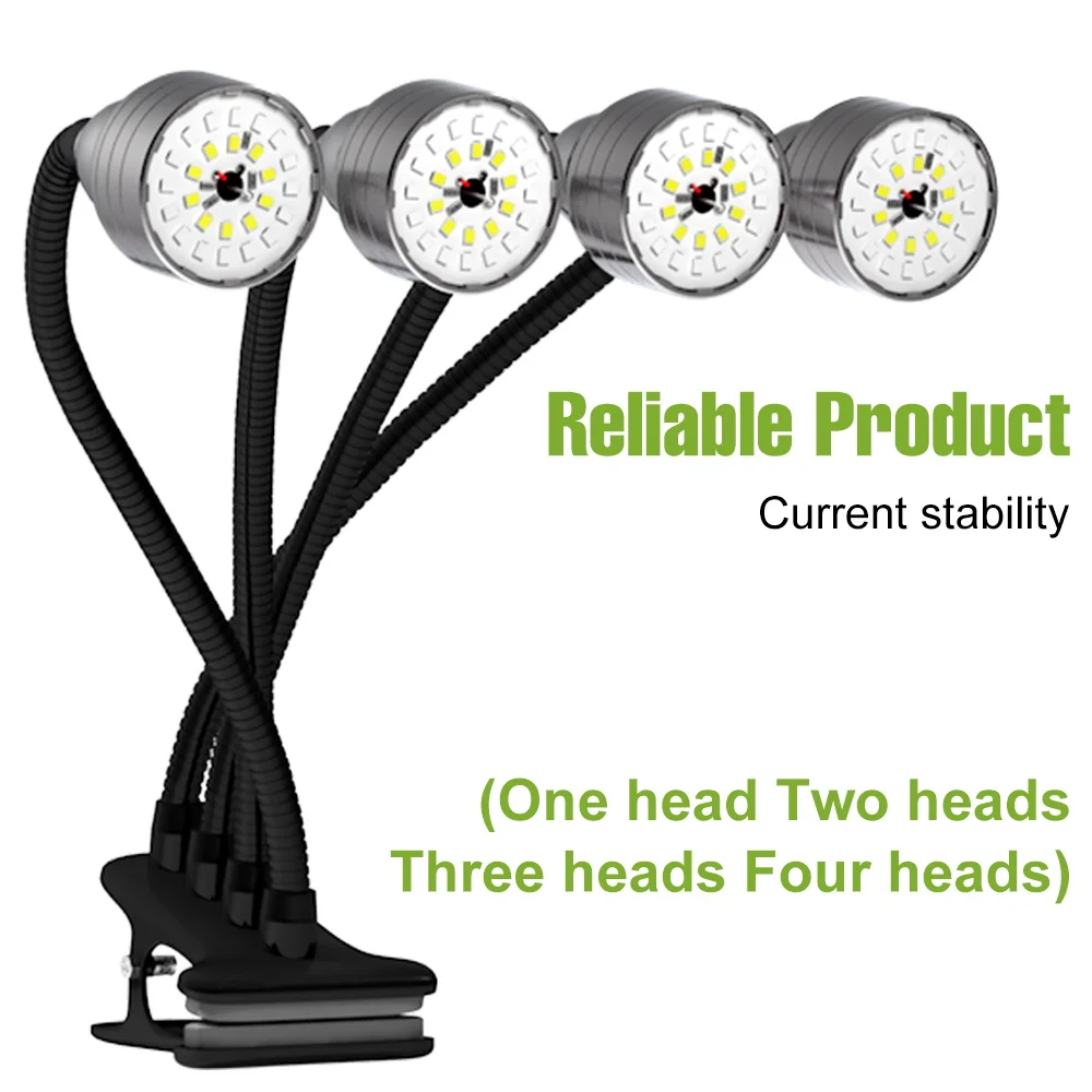 Full Spectrum Grow Light LED Plant Fill Lamp 5V Dimmable Indoor Seeding Growth Box Potted Flower Hydroponic Cultivation Lighting