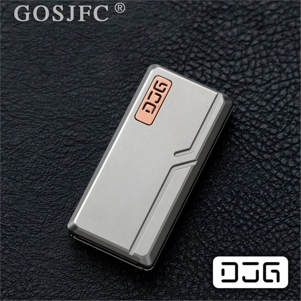 DJGEDC – diapason en alliage de titane et acier inoxydable, curseur de poussée, Structure mécanique, jouets en métal, jouets Fidget EDC