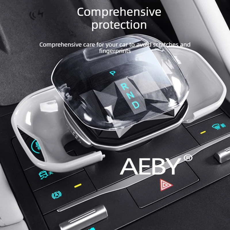 

AEBY For BYD Atto 2 2024 Gear Shift Knob Cover,Custom Fit & Anti-Scratch,Protects from Wear,Car Gear Shift Cover,Anti-scratch