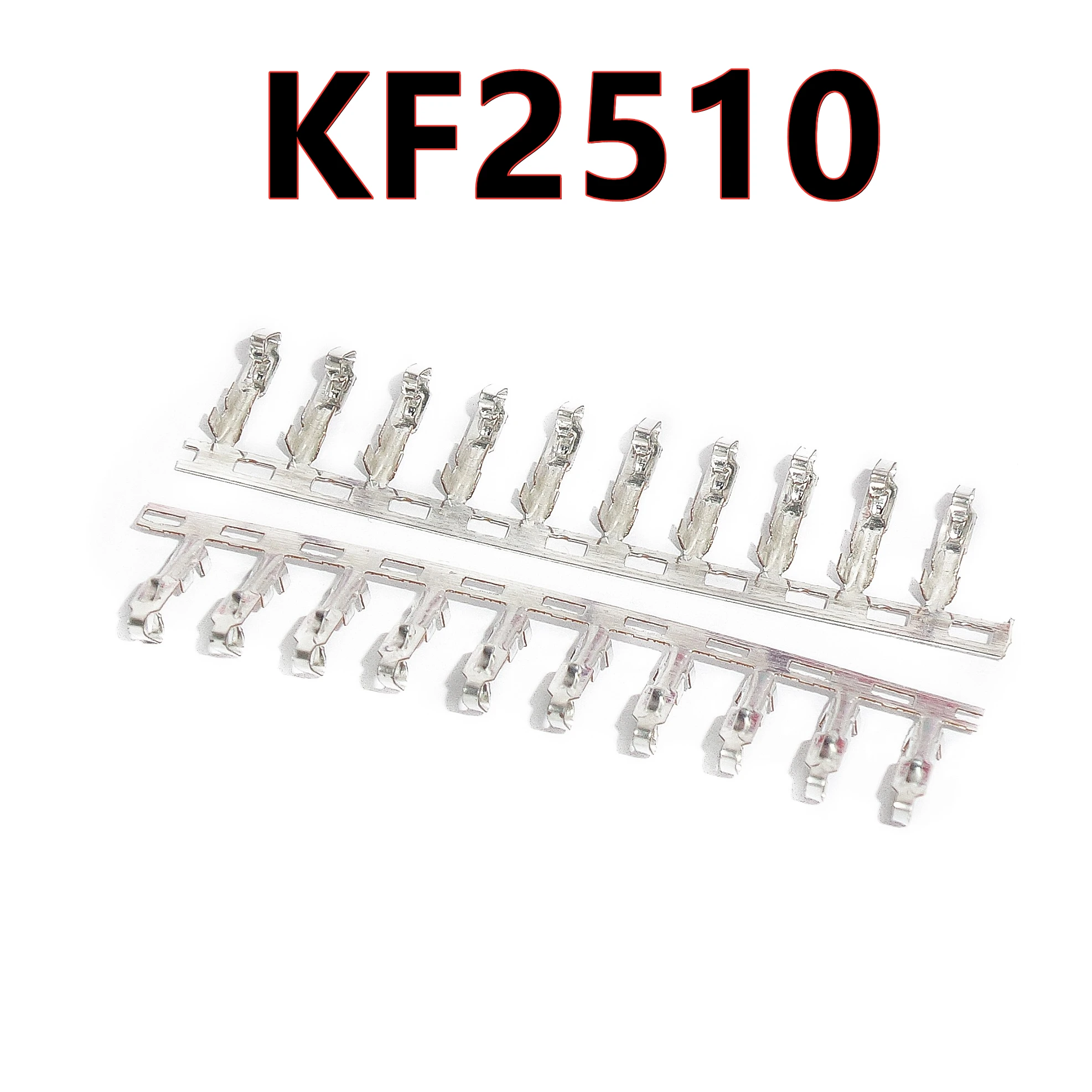 100pcs KF2510 Cold pressed terminals Wiring terminals Pitch 2.54mm connector