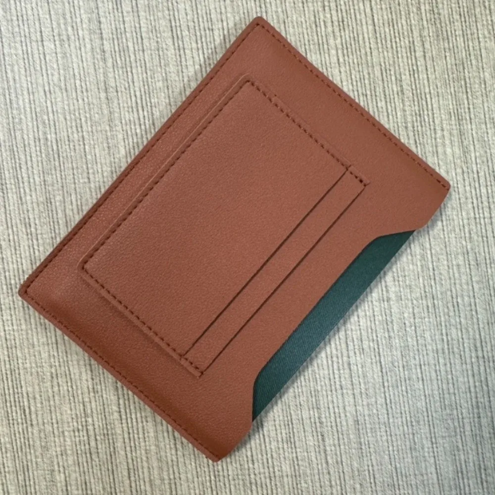 الإبداعية بلون غطاء جواز السفر طائرة تسجيل الدخول بو الجلود حامل البطاقة جواز السفر كليب مجلد التذاكر متعدد الوظائف السفر #4