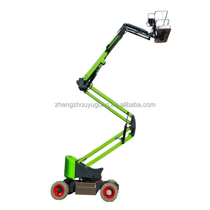 

Trailer Knuckle Arm Lifting Platform Hydraulic Aerial Work Towable Articulated Boom Lift