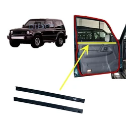 2 Pieces Inner Window Glass Rubber for Pajero 2nd V20 MB669202 1989-1999 Sealing Rubber for Montero Glass Protect 3 Door