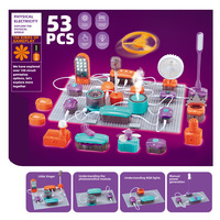 Science and Education Electronic Building Blocks Toys STEM Science Experiment Set Physics Circuit Experiment Handmade