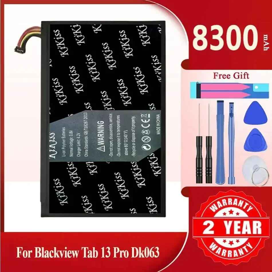 Rechargeble Tablet Battery For Blackview Tab 13 Pro DK063,Li327490HT-A(thread ver.),8300mAh