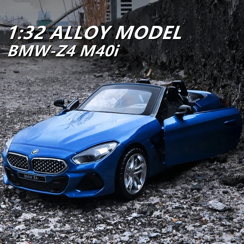 

1:32 BMW-Z4 M40i Convertible Coupe Alloy Sports Car Model Diecasts Metal Toy Vehicles Car Model Simulation Collection Gift