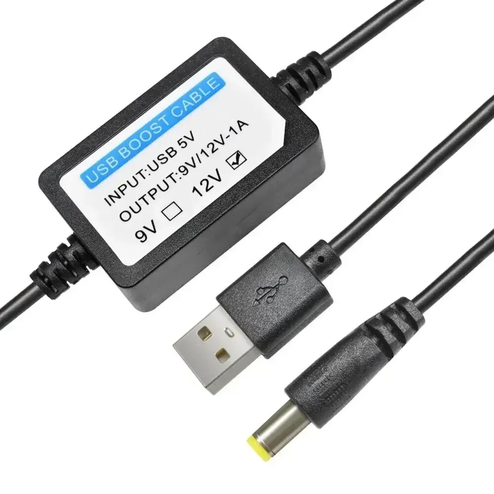 Mobile Power 5V To 12V Boost Cable 1 Meter Power Cable Usb Boost Cable Easy Conversion Voltage Conversion Module