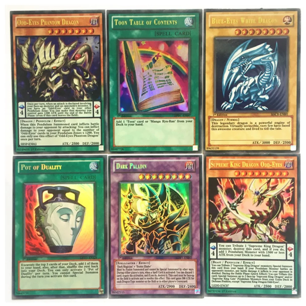 2024 Yu Gi Oh Cards English Version Trading Flash Collection Cards Booster Anime Playing Table Game Structure Deck Duel